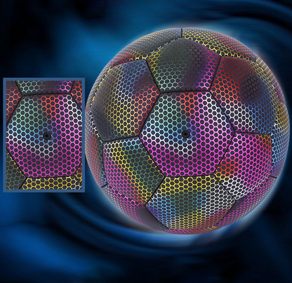 Rainbow Reflective football