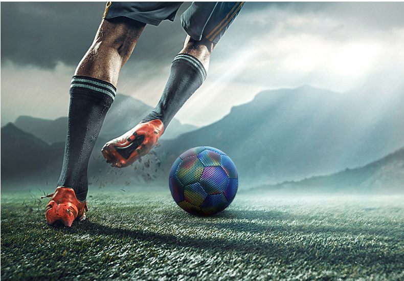 Rainbow Reflective football